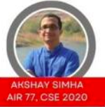 Insights IAS Academy Dharwad Topper Student 4 Photo